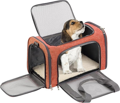 Mr. Pen Pet Carrier - Soft-Sided for Cats & Dogs, Bag & Travel Carrier