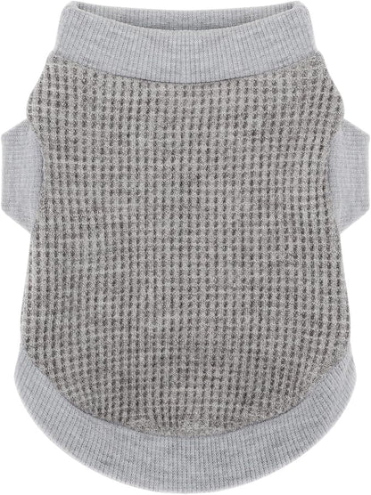 Cozy and Functional Dog Shirts for Small Puppies: Stretchable Gray Attire with Easy-On Design, Ideal for Chihuahuas and Yorkies - Enhance Comfort and Playfulness on Chill Days X-Large