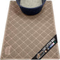 GORILLA GRIP Cat Litter Box Mat, Water Resistant, US Designed Kitty Litter Trapping Mats, Easy to Clean, Scatter Control, Less Mess and Clean Floors, Kitten Supplies for Indoor Cats, 17x11 Beige