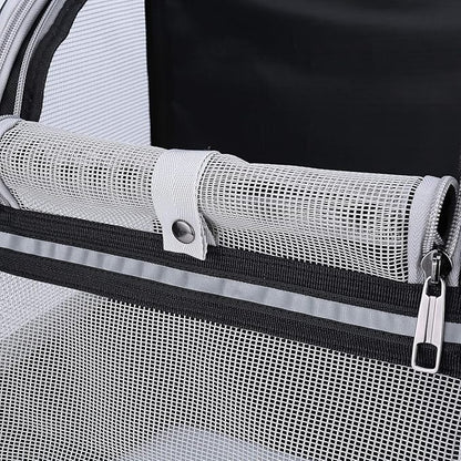 Lollimeow Cat Backpack Carrier, Ideal for Small Animals & Puppies, Airline Approved,Safe for Travel, Hiking, Vet Transport & Outdoor Use Fully Ventilated Design for Ultimate Comfort On-The-Go