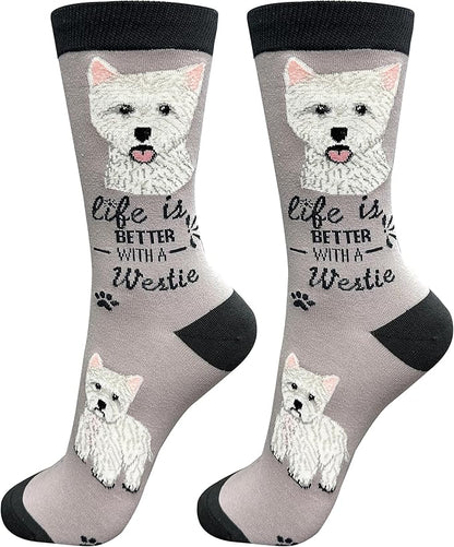 E&S Pets Pet Lover Socks - Dog & Cat Socks - Unisex Novelty Gifts