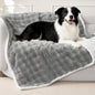Soft Cozy Waterproof Dog Blanket for Couch - Room Decor Medium Pet Blanket for Furniture Protector, Washable Dog Crate Blankets for Indoors & Outdoors, Grey, 30"x40"