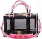 Buddy's Best Airline Approved Pet Carrier – Army Camo & Pink Heavy Duty, Fits Under Seat, TSA Compliant, Ventilated Mesh Design w/Waterproof Base & Reflective Safety Strips