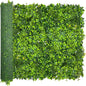 Artificial Plant Wall Roll: 40X120 in (33.5 sqft) UV-Anti Ivy Privacy Fence Screen Faux Greenery Panels Backdrop Boxwood Ivy Vine Leaf Hedge Fence for Indoor Outdoor Green Decor